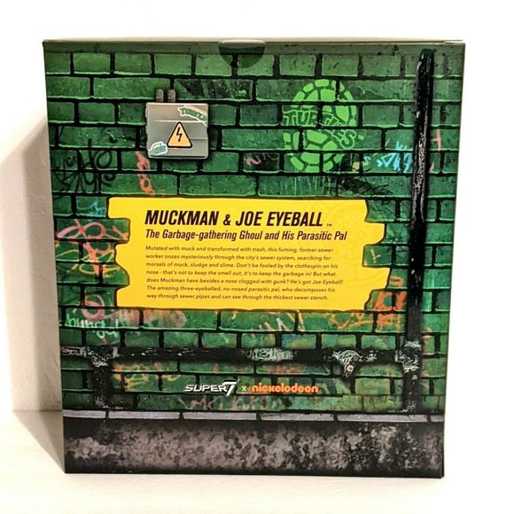 Super7 Ultimates Muckman and Joe Eyeball TMNT 6" Action Figures Teenage Mutant - Picture 6 of 11